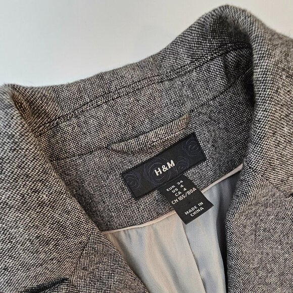 H&M Blazer - Charcoal Grey - Picture 6 of 12